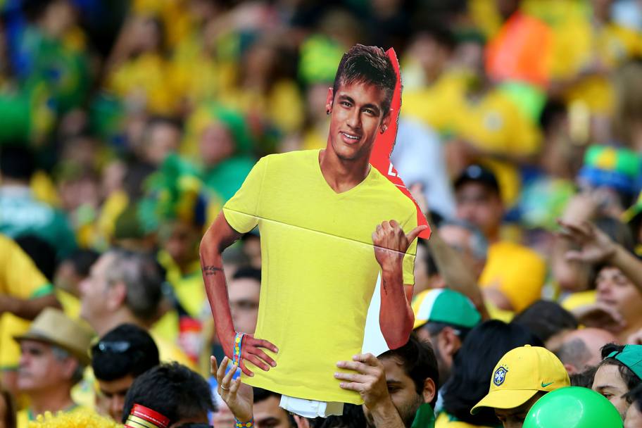 Neymar: il grande assente. Getty Images